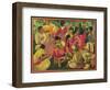 Mexican Village Scene-Mexican School-Framed Giclee Print