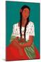 Mexican Woman I-Omar Escalante-Mounted Art Print