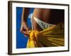 Mexican Woman with Swimwear-Mitch Diamond-Framed Photographic Print