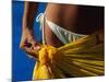 Mexican Woman with Swimwear-Mitch Diamond-Mounted Photographic Print