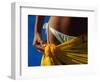 Mexican Woman with Swimwear-Mitch Diamond-Framed Photographic Print