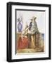 Mexican Women, Watercolour by Mathilde De La Borde, 1835-null-Framed Giclee Print