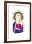 Mexicana - Sacred Heart-null-Framed Giclee Print