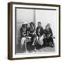 Mexicans entering the United States at El Paso, Texas, 1938-Dorothea Lange-Framed Photographic Print