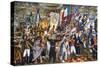 Mexico: 1810 Revolution-Juan O'Gorman-Stretched Canvas