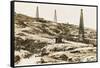 Mexico - Amatlan - a Major Oil-Producing Area of the Country-null-Framed Stretched Canvas