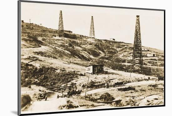 Mexico - Amatlan - a Major Oil-Producing Area of the Country-null-Mounted Photographic Print