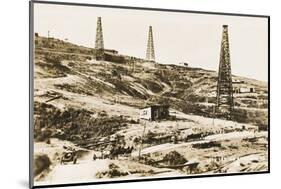 Mexico - Amatlan - a Major Oil-Producing Area of the Country-null-Mounted Photographic Print