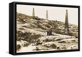 Mexico - Amatlan - a Major Oil-Producing Area of the Country-null-Framed Stretched Canvas