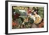 Mexico and Bananas-null-Framed Giclee Print