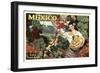 Mexico and Bananas-null-Framed Giclee Print