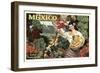 Mexico and Bananas-null-Framed Premium Giclee Print
