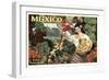 Mexico and Bananas-null-Framed Premium Giclee Print