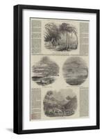 Mexico and California-null-Framed Giclee Print