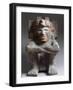 Mexico, Aztec Civilization, Statue of God of Fire-null-Framed Giclee Print