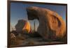 Mexico, Baja California. Boojum Trees and Boulder Formations at Sunset Near Catavina-Judith Zimmerman-Framed Photographic Print