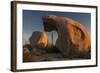 Mexico, Baja California. Boojum Trees and Boulder Formations at Sunset Near Catavina-Judith Zimmerman-Framed Photographic Print