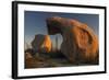 Mexico, Baja California. Boojum Trees and Boulder Formations at Sunset Near Catavina-Judith Zimmerman-Framed Photographic Print