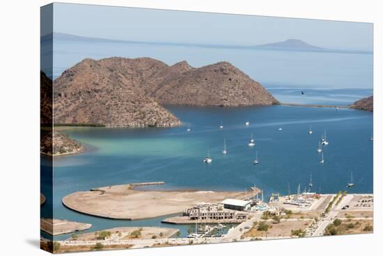 Mexico, Baja California Sur, Loreto Bay. Views from Hart Trail to Puerto Escondido.-Trish Drury-Stretched Canvas