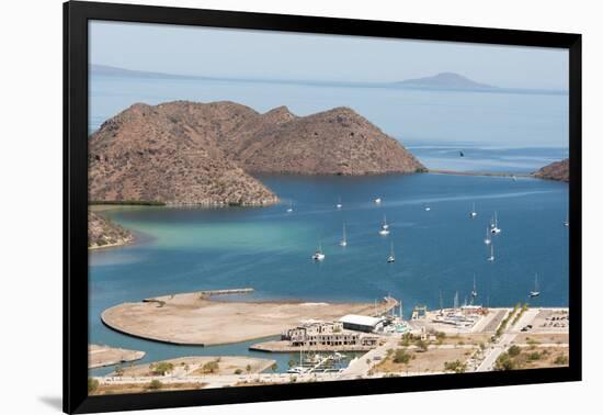 Mexico, Baja California Sur, Loreto Bay. Views from Hart Trail to Puerto Escondido.-Trish Drury-Framed Photographic Print