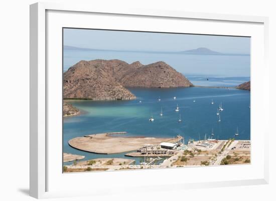 Mexico, Baja California Sur, Loreto Bay. Views from Hart Trail to Puerto Escondido.-Trish Drury-Framed Photographic Print