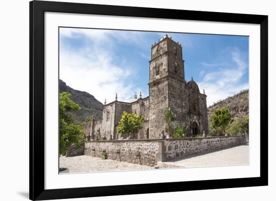 Mexico, Baja California Sur. Mission San Javier, Roman Catholic Jesuit-Trish Drury-Framed Premium Photographic Print