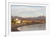 Mexico, Baja California Sur, Sea of Cortez, Beach walkers.-Trish Drury-Framed Photographic Print