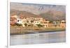 Mexico, Baja California Sur, Sea of Cortez. Early morning activity on beach-Trish Drury-Framed Photographic Print