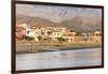 Mexico, Baja California Sur, Sea of Cortez. Early morning activity on beach-Trish Drury-Framed Photographic Print