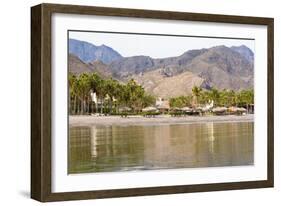 Mexico, Baja California Sur, Sea of Cortez, Loreto Bay. Beach view.-Trish Drury-Framed Photographic Print