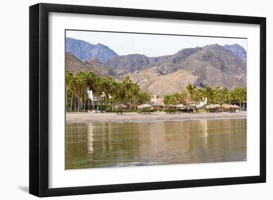 Mexico, Baja California Sur, Sea of Cortez, Loreto Bay. Beach view.-Trish Drury-Framed Photographic Print