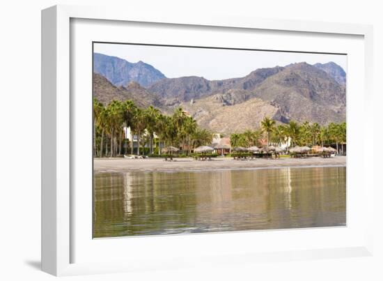 Mexico, Baja California Sur, Sea of Cortez, Loreto Bay. Beach view.-Trish Drury-Framed Photographic Print