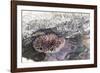 Mexico, Baja California Sur, Sea of Cortez. Sea urchin clings to underside of rock-Trish Drury-Framed Photographic Print