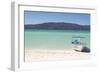 Mexico, Baja California Sur, Sea of Cortez. White sand beach and calm waters.-Trish Drury-Framed Photographic Print