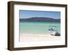 Mexico, Baja California Sur, Sea of Cortez. White sand beach and calm waters.-Trish Drury-Framed Photographic Print