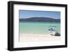 Mexico, Baja California Sur, Sea of Cortez. White sand beach and calm waters.-Trish Drury-Framed Photographic Print