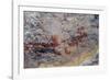 Mexico, Baja California Sur, Sierra de San Francisco. Pictographs on rock wall near Rancho Naranja.-Fredrik Norrsell-Framed Photographic Print