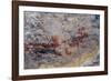 Mexico, Baja California Sur, Sierra de San Francisco. Pictographs on rock wall near Rancho Naranja.-Fredrik Norrsell-Framed Photographic Print