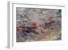 Mexico, Baja California Sur, Sierra de San Francisco. Pictographs on rock wall near Rancho Naranja.-Fredrik Norrsell-Framed Photographic Print