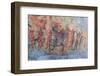 Mexico, Baja California Sur, Sierra de San Francisco. Rock art pictograph by the Cochimí peopl.-Fredrik Norrsell-Framed Photographic Print