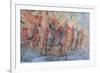 Mexico, Baja California Sur, Sierra de San Francisco. Rock art pictograph by the Cochimí peopl.-Fredrik Norrsell-Framed Photographic Print