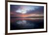 Mexico, Baja California Sur, Todos Santos, Cerritos Beach at sunset.-Merrill Images-Framed Photographic Print