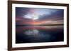 Mexico, Baja California Sur, Todos Santos, Cerritos Beach at sunset.-Merrill Images-Framed Photographic Print