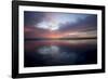 Mexico, Baja California Sur, Todos Santos, Cerritos Beach at sunset.-Merrill Images-Framed Photographic Print