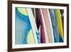 Mexico, Baja California Sur, Todos Santos, Cerritos Beach. Surfboards.-Merrill Images-Framed Photographic Print