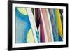 Mexico, Baja California Sur, Todos Santos, Cerritos Beach. Surfboards.-Merrill Images-Framed Photographic Print