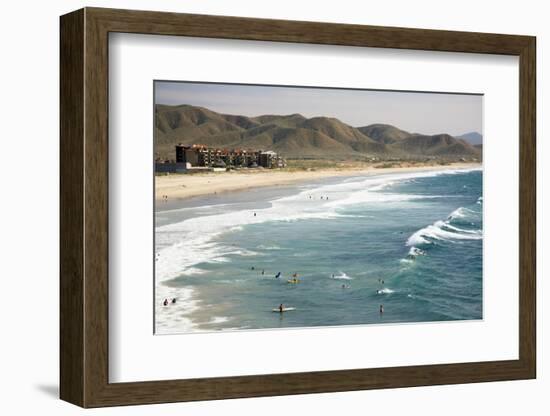 Mexico, Baja California Sur, Todos Santos. Cerritos Beach.-Merrill Images-Framed Photographic Print