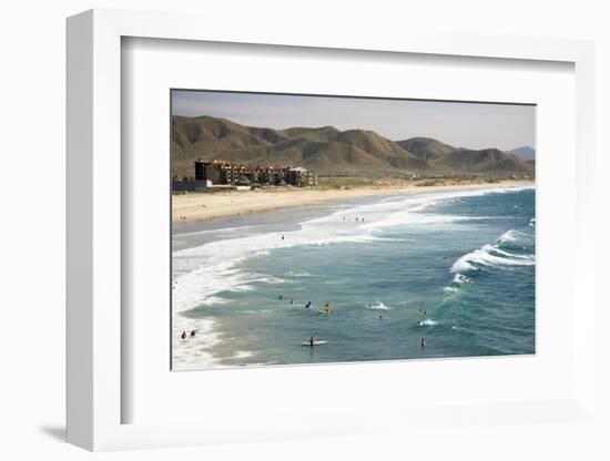 Mexico, Baja California Sur, Todos Santos. Cerritos Beach.-Merrill Images-Framed Photographic Print