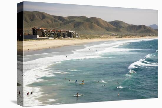 Mexico, Baja California Sur, Todos Santos. Cerritos Beach.-Merrill Images-Stretched Canvas