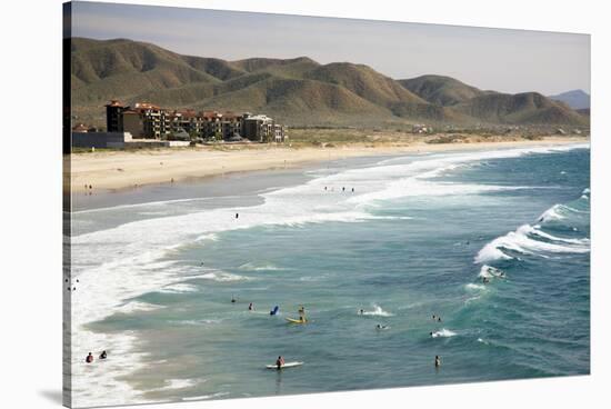 Mexico, Baja California Sur, Todos Santos. Cerritos Beach.-Merrill Images-Stretched Canvas